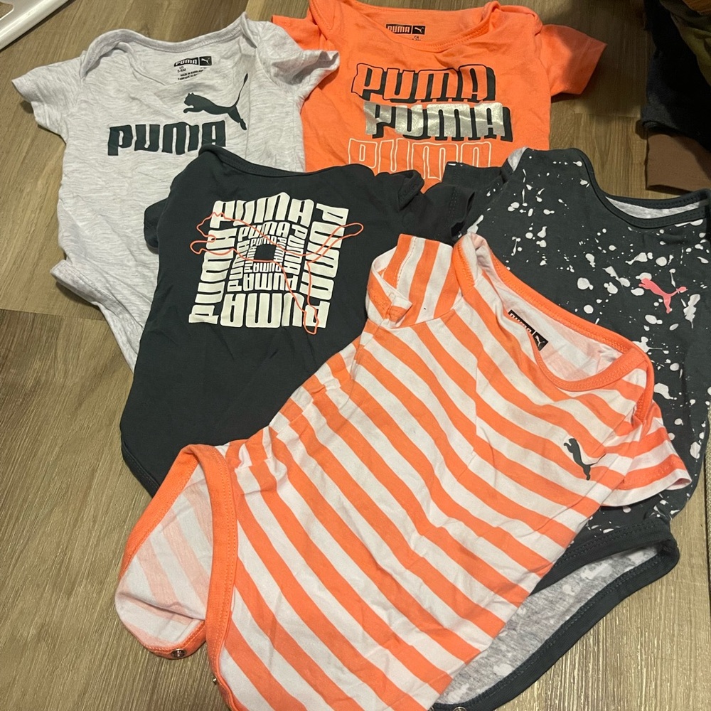 Puma Infant Bodysuit Collection - Stripes and Logos